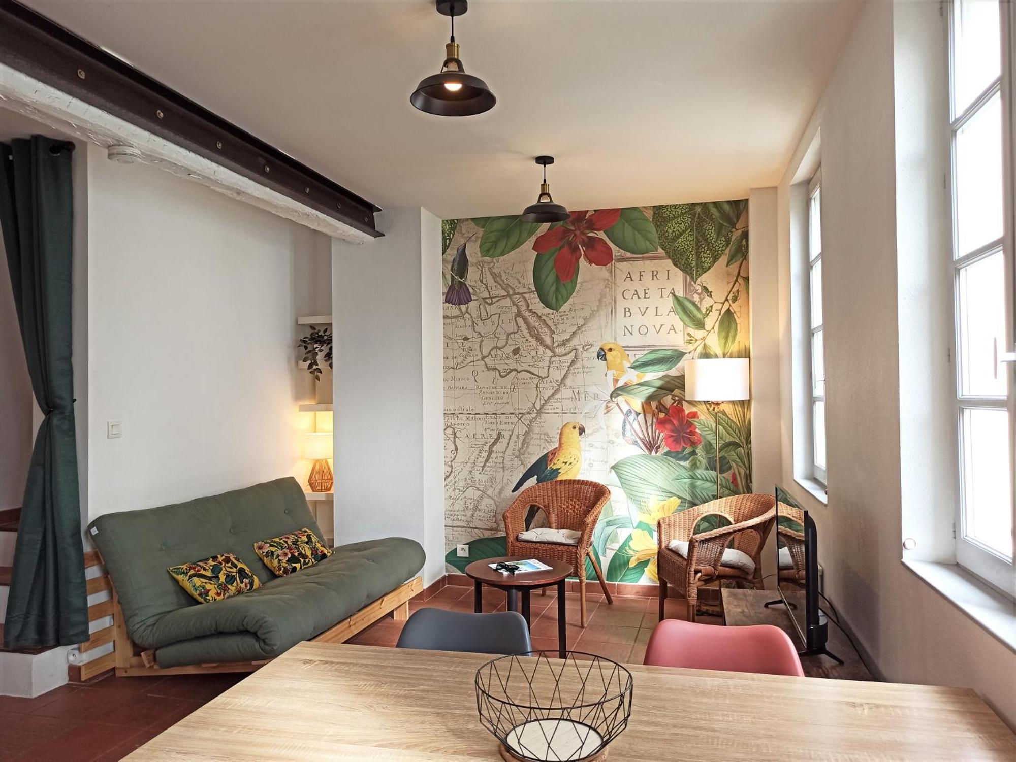 Apartamento Ac - Quiet - Le Colibri, Bright Duplex Aviñón Exterior foto